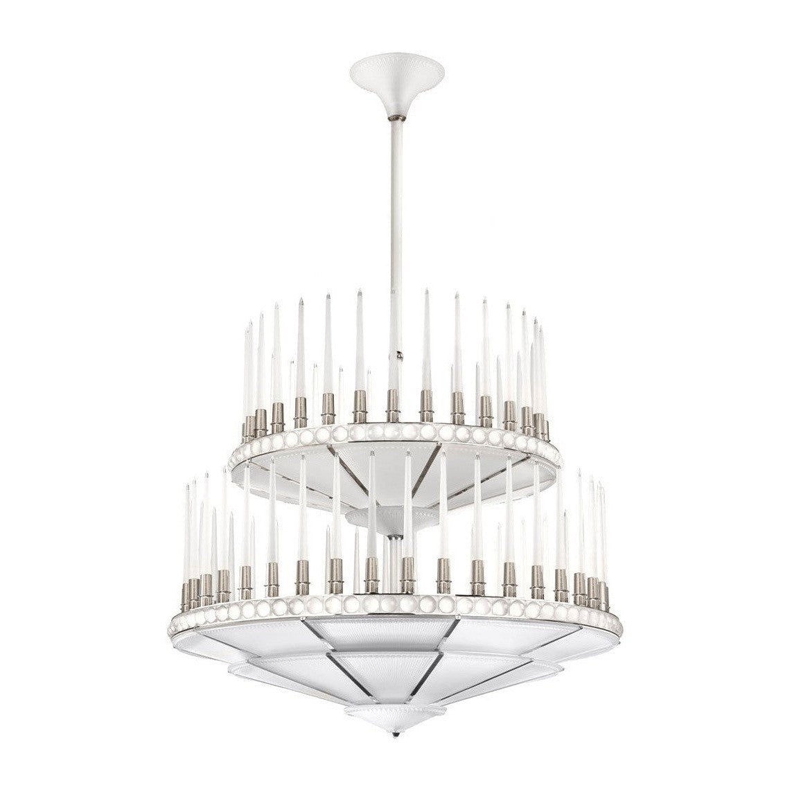263-Light Crystal LED Chandelier / Nickel