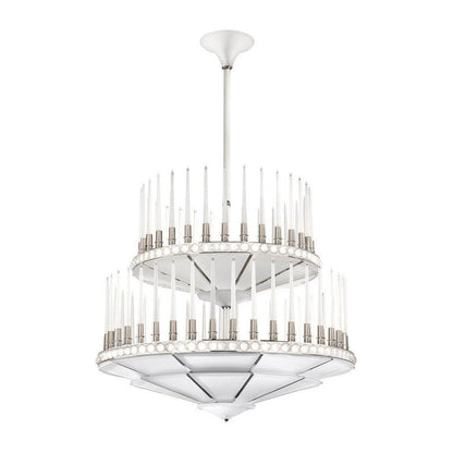 263-Light Crystal LED Chandelier / Nickel