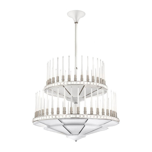 263-Light Crystal LED Chandelier / Nickel