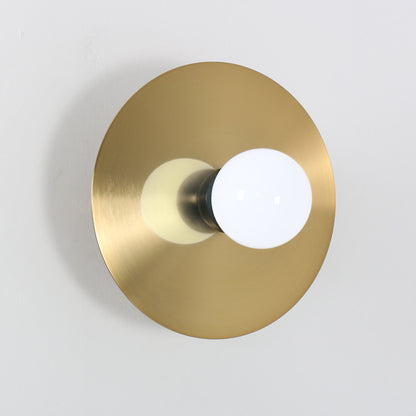 Black and Gold 23cm Ceiling Light / Warm Light LED 5W / Black Gold Diameter 23cm