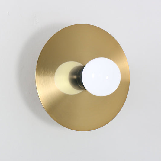 Black and Gold 23cm Ceiling Light / Warm Light LED 5W / Black Gold Diameter 23cm