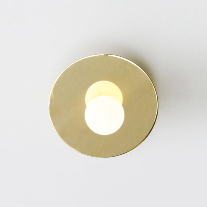 Black and Gold 23cm Ceiling Light / Without Light Source / Black Gold Diameter 23cm