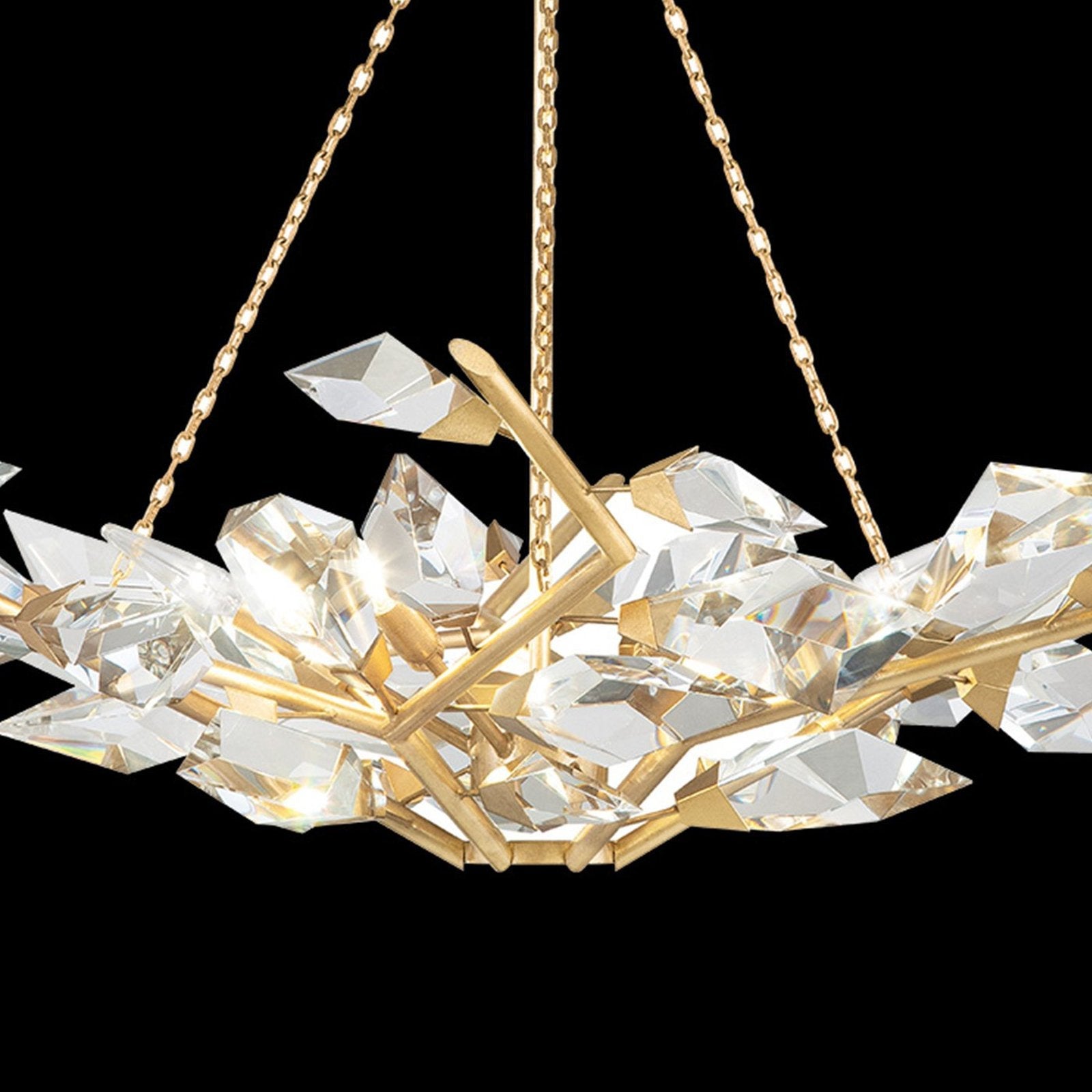 Crystal Branch 46.5-Inch Pendant Light