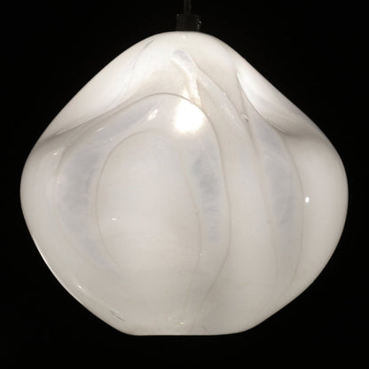 Handblown Glass 14-Inch Pendant Light