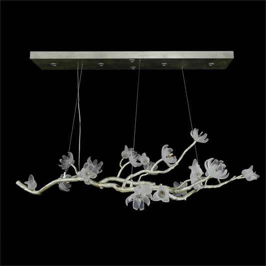 Magnolia and Tulip 19-Light Chandelier