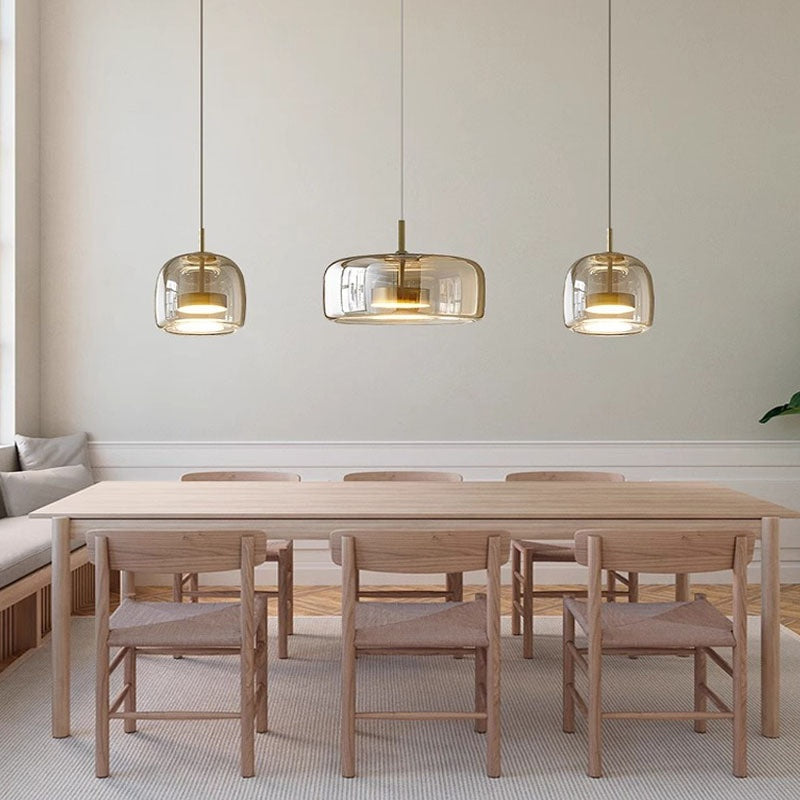 Modern Glass Jellyfish Wall Light