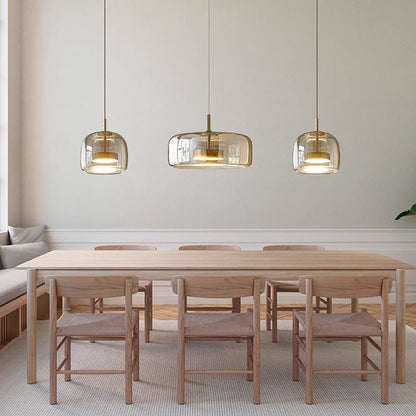 Modern Glass Jellyfish Wall Light