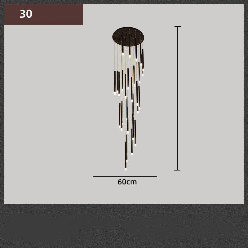 Multi-Light Iron Statement Chandelier / 12head black / Neutral light