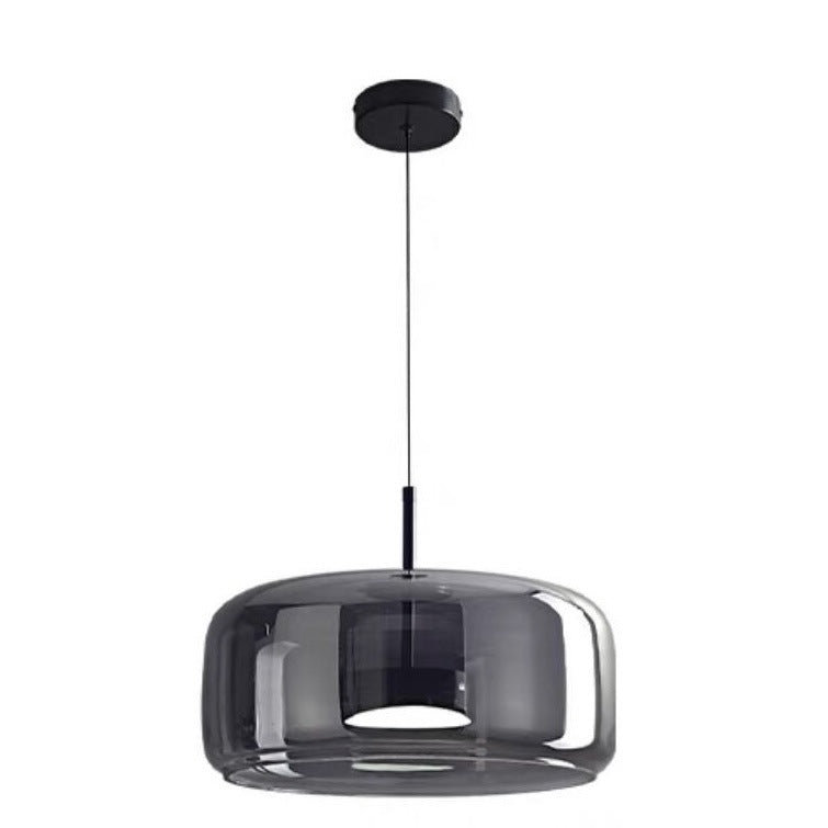 Nordic Smoked Glass Pendant Light / Warm white / Amber 1515CM