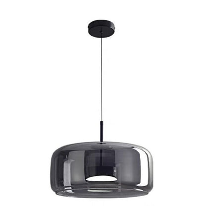 Nordic Smoked Glass Pendant Light / Warm white / Amber 1515CM