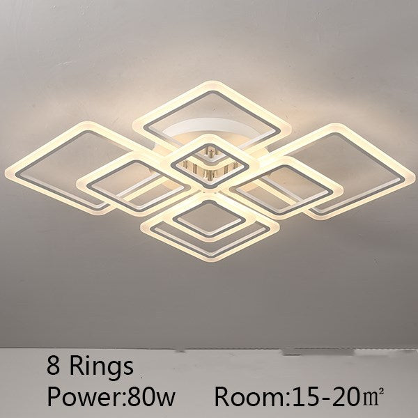 Square Acrylic Dimmable Ceiling Light