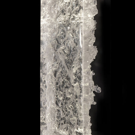 Textured Crystal 7.75-Inch LED Pendant